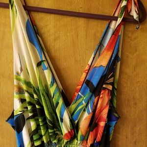 Long maxi summer dress